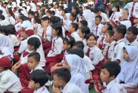 Anak sekolah. (ANTARA)