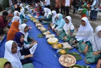 Tradisi Megengan. (Dok Antara)