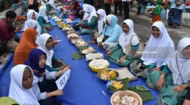 Tradisi Megengan. (Dok Antara)