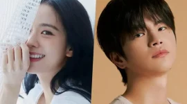 Jisoo BLACKPINK dan Seo In Guk. (Soompi)