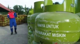 Ilustrasi LPG 3kg. (Antara)