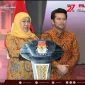 Gubernur dan Wakil Gubernur Jawa Timur terpilih, Khofifah-Emil. (Instagram/kpujatim)