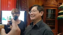 Ahli Kebijakan Publik Andy Fefta Wijaya. (Lisdya Shelly/VOJ)