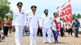 Wahyu-Ali Resmi Pimpin Kota Malang. (Ist)
