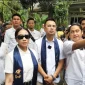 Utusan Khusus Presiden Bidang Pembinaan Generasi Muda dan Pekerja Seni, Raffi Ahmad, mengunjungi Kawasan Ekonomi Khusus (KEK) Singhasari di Malang, Jawa Timur. (Shelly/VOj)