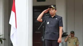  Wakil Wali Kota Malang Ali Muthohirin pimpin apel pagi di Balai Kota. (Ist)