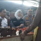 DPRD, Wakil Wali Kota, Polresta Malang beserta jajaran melakukan sidak di Pasar Tawangmangu dan Madyopuro. (Shelly/VOJ)