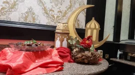 Sajian iftar Same Hotel Malang. (Shelly/VOJ)