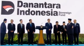 Presiden Prabowo Resmikan BPI Danantara. (Setkab)
