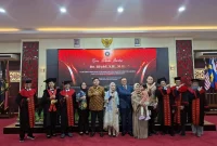 Ujian Terbuka Disertasi Dr Riyad SH MH. (Shelly/VOJ)