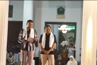 Wali Kota Malang saat penyambutan dengan didampingi Wakil Wali Kota Malang. (Shelly/VOJ)