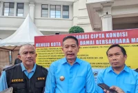 Wali Kota Malang Wahyu Hidayat dan Wakil Wali Kota Malang Ali Muthohirin. (Shelly/VOJ)