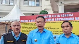 Wali Kota Malang Wahyu Hidayat dan Wakil Wali Kota Malang Ali Muthohirin. (Shelly/VOJ)