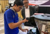 Pelatihan barista. (Ist)