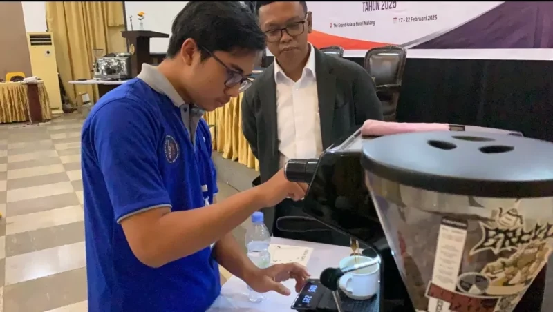 Pelatihan barista. (Ist)