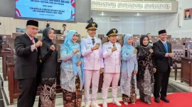 Sertijab Wali Kota dan Wakil Wali Kota Malang. (Shelly/VOJ)