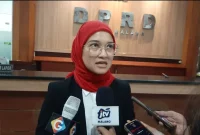 Ketua DPRD Kota Malang Amithya Ratnanggani. (Shelly/VOJ)