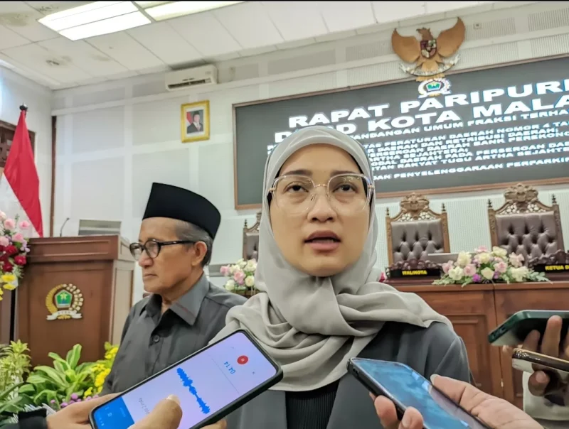 Ketua DPRD Kota Malang Amithya Ratnanggani Sirraduhita. (Shelly/VOJ)