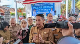 Wali Kota Malang, Wahyu Hidayat. (Shelly/ VOJ)
