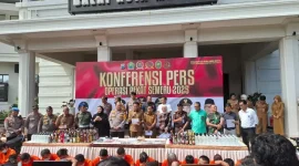 Operasi Pekat Semeru 2025. (Shelly/VOJ) 