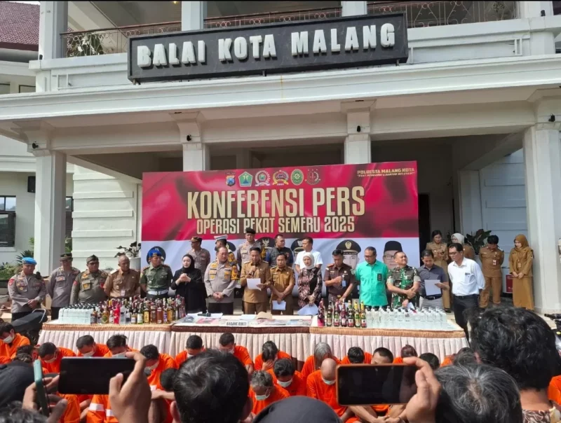 Operasi Pekat Semeru 2025. (Shelly/VOJ) 