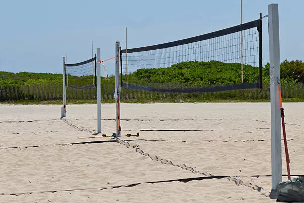 Volleyball courts on the beach (ilustrasi/iStock)