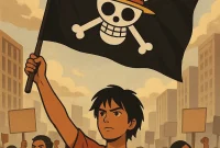 One Piece, jadi simbol aktivisme Gen Z