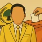 Ilustrasi persimpangan di Musda Golkar, antara aklamasi dan pertarungan 